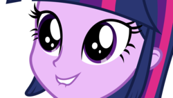 Size: 5333x3000 | Tagged: safe, artist:ambassad0r, twilight sparkle, alicorn, equestria girls, g4, my little pony equestria girls, adorkable, close-up, cute, dork, female, high res, lip bite, simple background, solo, transparent background, twiabetes, twilight sparkle (alicorn), vector