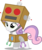 Size: 2208x2627 | Tagged: safe, artist:zacatron94, sweetie belle, pony, robot, robot pony, unicorn, g4, box, clothes, costume, cute, diasweetes, female, filly, foal, halloween, halloween costume, high res, holiday, hooves, horn, nightmare night, nightmare night costume, simple background, smiling, solo, sweetie bot, transparent background, vector