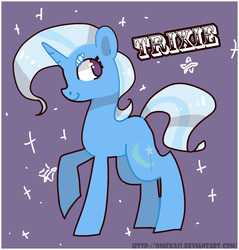 Size: 1280x1338 | Tagged: safe, artist:onicka12, trixie, pony, unicorn, g4, female, mare, solo