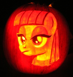 Size: 1433x1505 | Tagged: safe, artist:shakespearicles, maud pie, g4, jack-o-lantern, pumpkin