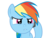 Size: 500x380 | Tagged: safe, artist:s.guri, rainbow dash, g4, taken