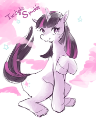 Size: 600x799 | Tagged: safe, artist:wan, twilight sparkle, g4, female, pixiv, solo