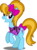 Size: 3425x4598 | Tagged: safe, artist:tsabak, turf, earth pony, pony, g4, clothes, female, grin, happy, high res, mare, rearing, simple background, solo, tail bow, transparent background, vector