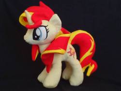 Size: 960x720 | Tagged: safe, artist:nekokevin, sunset shimmer, pony, unicorn, g4, irl, photo, plushie, solo