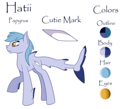 Size: 675x600 | Tagged: safe, artist:timid tracks, oc, oc only, oc:hatii, original species, shark pony, female, reference sheet, simple background, transparent background