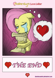 Size: 1200x1697 | Tagged: safe, artist:danteincognito, fluttershy, g4, comic, crying, fluttershy's love letter, good end, heart, hearts and hooves day, hug, letter