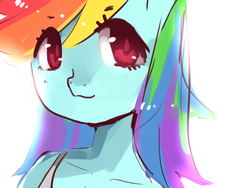 Size: 1280x960 | Tagged: safe, artist:marinakirby, rainbow dash, anthro, g4, female, solo