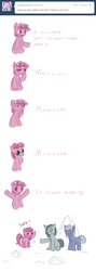 Size: 475x1333 | Tagged: safe, artist:haute-claire, limestone pie, marble pie, ruby pinch, ask ruby pinch, g4, ask, comic, tumblr