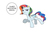 Size: 2550x1650 | Tagged: safe, artist:bico-kun, rainbow dash, rarity, g4, female, fusion, solo