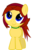 Size: 1066x1639 | Tagged: safe, artist:a-jewel-of-rarity, oc, oc only, oc:shyra, before injury, cute, female, filly, younger