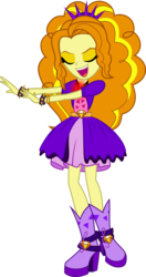 Size: 3000x5697 | Tagged: safe, artist:aqua-pony, adagio dazzle, equestria girls, g4, my little pony equestria girls: rainbow rocks, absurd resolution, boots, clothes, dancing, eyes closed, female, shoes, simple background, solo, transparent background, vector