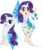 Size: 4019x4643 | Tagged: safe, artist:meganlovesangrybirds, rarity, human, g4, absurd resolution, horn, horned humanization, human ponidox, humanized, solo