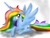 Size: 800x600 | Tagged: safe, artist:thewolftamer33, rainbow dash, alicorn, pony, g4, alicornified, female, race swap, rainbowcorn, solo