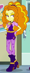 Size: 274x656 | Tagged: safe, screencap, adagio dazzle, equestria girls, g4, my little pony equestria girls: rainbow rocks, inverted mouth