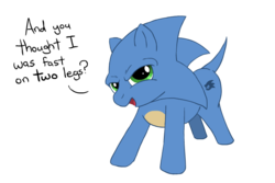 Size: 720x480 | Tagged: safe, artist:ancopro, pony, crossover, male, ponified, solo, sonic the hedgehog, sonic the hedgehog (series)