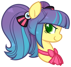 Size: 540x511 | Tagged: safe, artist:sharkmochi, pixel pizazz, equestria girls, g4, equestria girls ponified, female, ponified, solo