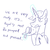 Size: 800x800 | Tagged: safe, artist:jargon scott, princess luna, alicorn, pony, g4, brush, dialogue, femboy, glowing horn, horn, male, metrosexual, prince artemis, rule 63, solo