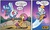 Size: 1162x691 | Tagged: safe, artist:jay fosgitt, idw, rainbow dash, scootaloo, pegasus, pony, friends forever #11, g4, my little pony: friends forever, spoiler:comic, dialogue, duo, duo female, female, idw advertisement, scootalove, speech bubble, upside down