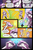 Size: 3000x4500 | Tagged: dead source, safe, artist:lovelyneckbeard, fleur-de-lis, alicorn, changeling, pony, unicorn, the secret life of fleur dis lee, g4, alicornified, bipedal, comic, concave belly, disguise, disguised changeling, duo, duo female, fake alicorn, female, fight, fleur-de-corne, i can't believe it's not idw, mare, race swap, slender, thin