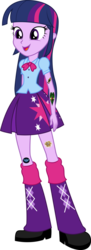 Size: 508x1395 | Tagged: safe, twilight sparkle, equestria girls, g4, clothes, female, link, pleated skirt, simple background, skirt, solo, tattoo, temporary tattoo, the legend of zelda, the legend of zelda: majora's mask, transparent background