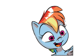 Size: 634x484 | Tagged: safe, idw, rainbow dash, g4, spoiler:comic, cute, dashabetes