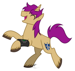 Size: 2785x2639 | Tagged: safe, artist:egophiliac, artist:outlawedtofu, oc, oc only, oc:grit, pony, unicorn, fallout equestria, fallout equestria: wasteland economics, dancing, high res, simple background, solo, transparent background, vector