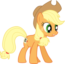 Size: 4754x4694 | Tagged: safe, artist:starnight5, applejack, g4, .svg available, absurd resolution, female, simple background, solo, transparent background, vector
