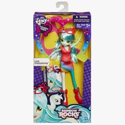 Size: 1500x1500 | Tagged: safe, lyra heartstrings, equestria girls, g4, my little pony equestria girls: rainbow rocks, official, doll, female, glasses, ponied up, solo, toy