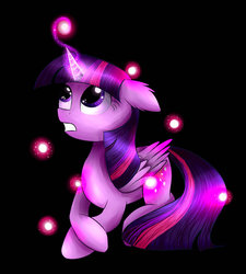 Size: 1024x1138 | Tagged: safe, artist:mite-lime, twilight sparkle, alicorn, pony, g4, dark, female, mare, solo, twilight sparkle (alicorn)