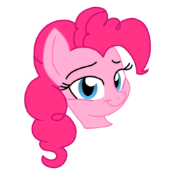 Size: 700x700 | Tagged: safe, artist:badgerben, artist:skullman777, pinkie pie, g4, avatar, color, female, solo