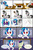 Size: 600x901 | Tagged: safe, artist:gimpcowking, bon bon, dj pon-3, octavia melody, sweetie drops, vinyl scratch, g4, bait and switch, cake, comic, female, lesbian, shipping