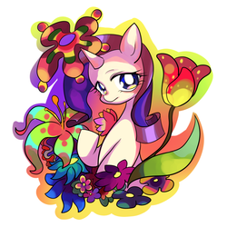 Size: 900x900 | Tagged: safe, artist:marihico, rarity, g4, female, solo