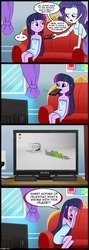 Size: 490x1374 | Tagged: safe, artist:madmax, edit, equestria girls, g4, background pony strikes again, barely pony related, bickering in the comments, duckery in the description, image macro, implied hammers, linux, linux mint, meme, op is a duck, op is trying to start shit, tldr in the description, what's wrong with this place