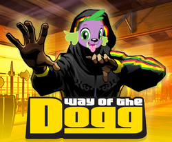 Size: 1278x1051 | Tagged: safe, edit, spike, dog, equestria girls, g4, eqg promo pose set, male, snoop dogg, solo, spike the dog, stock vector, video game, way of the dogg