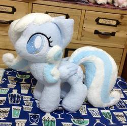 Size: 960x956 | Tagged: safe, artist:astuyasiroh09, oc, oc only, oc:snowdrop, pony, irl, photo, plushie