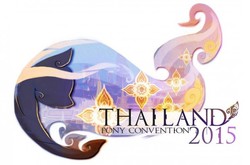 Size: 600x396 | Tagged: safe, artist:xennos, 2015, convention, promo, thailand, thaiponycon, windswept mane