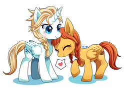 Size: 945x683 | Tagged: safe, artist:tomato mameta, pony, anna, elsa, frozen (movie), ponified