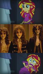 Size: 592x1024 | Tagged: safe, sunset shimmer, equestria girls, g4, clockwork droid, doctor who, exploitable meme, meme, sunset screamer, the girl in the fireplace