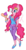 Size: 1813x3488 | Tagged: safe, artist:pvrii, pinkie pie, earth pony, anthro, g4, female, simple background, solo, transparent background