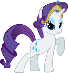 Size: 6740x7262 | Tagged: safe, artist:slb94, rarity, g4, sweet and elite, absurd resolution, female, rarity pose, simple background, solo, tiara, transparent background