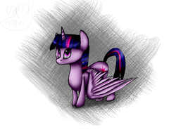Size: 4000x3000 | Tagged: safe, artist:unilx, twilight sparkle, alicorn, pony, g4, female, mare, solo, twilight sparkle (alicorn)
