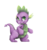 Size: 1800x1900 | Tagged: safe, artist:breakingreflections, spike, dragon, g4, male, simple background, solo, transparent background