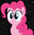 Size: 1002x1024 | Tagged: safe, artist:dashiesparkle edit, edit, pinkie pie, earth pony, pony, g4, earth, giant pony, giantess, macro, pony bigger than a planet, space