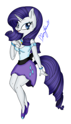 Size: 1844x3214 | Tagged: safe, artist:pvrii, rarity, anthro, g4, clothes, equestria girls outfit, female, simple background, solo, transparent background