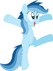 Size: 3000x4038 | Tagged: safe, artist:overlord-derpy, oc, oc only, oc:shooting star, offspring, parent:rainbow dash, parent:soarin', parents:soarindash, simple background, solo, transparent background, vector