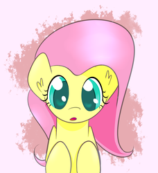Size: 1024x1124 | Tagged: safe, artist:kiwifingers, fluttershy, g4, female, looking at you, portrait, solo
