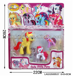 Size: 551x572 | Tagged: safe, edit, applejack, fluttershy, pinkie pie, princess celestia, rainbow dash, rarity, twilight sparkle, g4, bootleg, cute little pony, fake, female, irl, mane six, photo, rainbow horse, recolor, ripoff, stock vector, toy