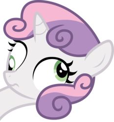 Size: 4668x5000 | Tagged: safe, sweetie belle, pony, g4, absurd resolution, derp, female, simple background, solo, transparent background, vector, vectors-r-us