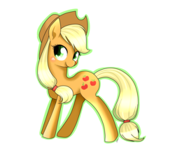 Size: 1600x1333 | Tagged: safe, artist:riouku, applejack, earth pony, pony, g4, female, mare, simple background, solo, transparent background