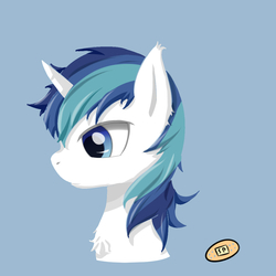 Size: 1200x1200 | Tagged: safe, artist:sticky-plaster, shining armor, g4, male, portrait, solo